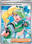 Entusiasmo di Emcee 220/182 Full Art - ITA - Near Mint - Scarlatto e Violetto - Rivali Predestinati - Carta Pokemon