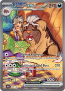 Mabosstiff-ex di Pepe 235/182 Alternative Art - ITA - Near Mint - Scarlatto e Violetto - Rivali Predestinati - Carta Pokemon