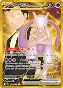 Mewtwo-ex del Team Rocket 240/182 Segreta Oro - ITA - Near Mint - Scarlatto e Violetto - Rivali Predestinati - Carta Pokemon
