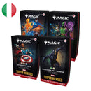 Box 4 Mazzi Commander Deck - Marvel Super Heroes - Magic The Gathering - ITA
