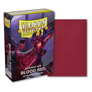 60 Bustine protettive Blood Red Matte Sleeves DRAGON SHIELD Japanese Size 62 x 89 mm Blood Red