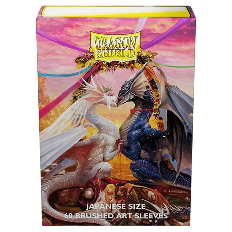 60 Bustine protettive Valentine Dragons 2023 Sleeves DRAGON SHIELD Japanese Size 62 x 89 mm