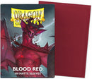 100 Bustine protettive Blood Red Matte Sleeves DRAGON SHIELD Standard Size 66,5 x 92,5 mm Blood Red