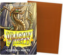 60 Bustine protettive Copper Matte Sleeves DRAGON SHIELD Japanese Size 62 x 89 mm Rame