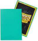 60 Bustine protettive Mint Matte Sleeves DRAGON SHIELD Japanese Size 62 x 89 mm Verde Menta