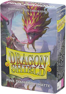 60 Bustine protettive Pink Diamond Matte Sleeves DRAGON SHIELD Japanese Size 62 x 89 mm Rosa Diamante