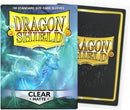 100 Bustine protettive Clear Matte Sleeves DRAGON SHIELD Standard Size 66,5 x 92,5 mm Trasparenti