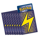 65 Bustine protettive ETB Scintille Folgoranti Sleeves POKEMON Standard Size 67 x 92 mm