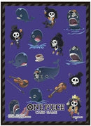 70 Bustine protettive Brook & Laboon - Official Card Sleeve vol. 14 - Sleeves BANDAI Ufficiali One Piece Standard Size 66 x 92 mm