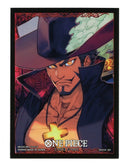 70 Bustine protettive Dracule Mihawk - Official Card Sleeve vol. 13 - Sleeves BANDAI Ufficiali One Piece Standard Size 66 x 92 mm