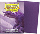 100 Bustine protettive Amethyst Matte Sleeves DRAGON SHIELD Standard Size 66,5 x 92,5 mm Ametista