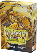 60 Bustine protettive Orange Matte Sleeves DRAGON SHIELD Japanese Size 62 x 89 mm Arancione