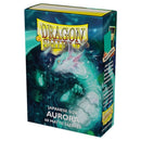 60 Bustine protettive Aurora Matte Sleeves DRAGON SHIELD Japanese Size 62 x 89 mm Verde Aurora