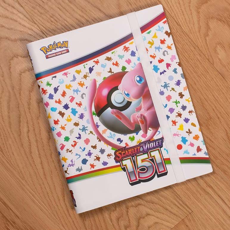 Album Raccoglitore a 9 tasche 360 carte - Pokemon Scarlatto e Violetto - 151