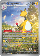 Ampharos CRI 090/086 Illustrazione Rara - ITA - Near Mint - Megaevoluzione - Caos Nascente - Carta Pokemon