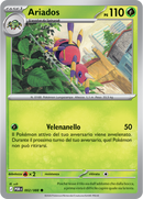 004Ariados POR 002/088 Comune Reverse Holo - ITA - Near Mint - Megaevoluzione - Equilibrio Perfetto - Carta Pokemon
