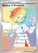Backup di Rosabella 180/172 Segreta - ITA - Near Mint - Spada e Scudo - Astri Lucenti - Carta Pokemon
