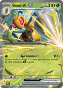 Beedrill ex CRI 003/086 Rara Doppia - ITA - Near Mint - Megaevoluzione - Caos Nascente - Carta Pokemon