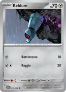 Beldum CRI 059/086 Comune Reverse Holo - ITA - Near Mint - Megaevoluzione - Caos Nascente - Carta Pokemon