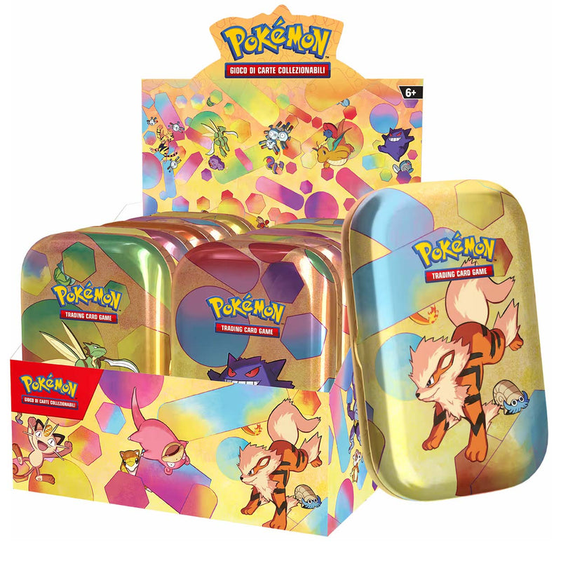 Box 10 Mini Tin da Collezione - Scarlatto e Violetto - 151 - ITA