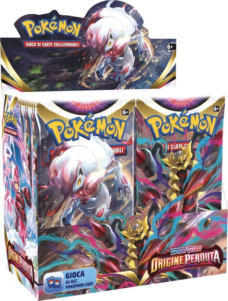 scintille folgoranti booster box Pokemon Sealed Case Display 36 Bustine ITA - 6 BOX - TCG Originale e Sigillato | Spedizione Veloce The atmosphere becomes electric and dragons let their roar be heard in the Pokmon TCG Box Pokmon Scarlatto Violetto -