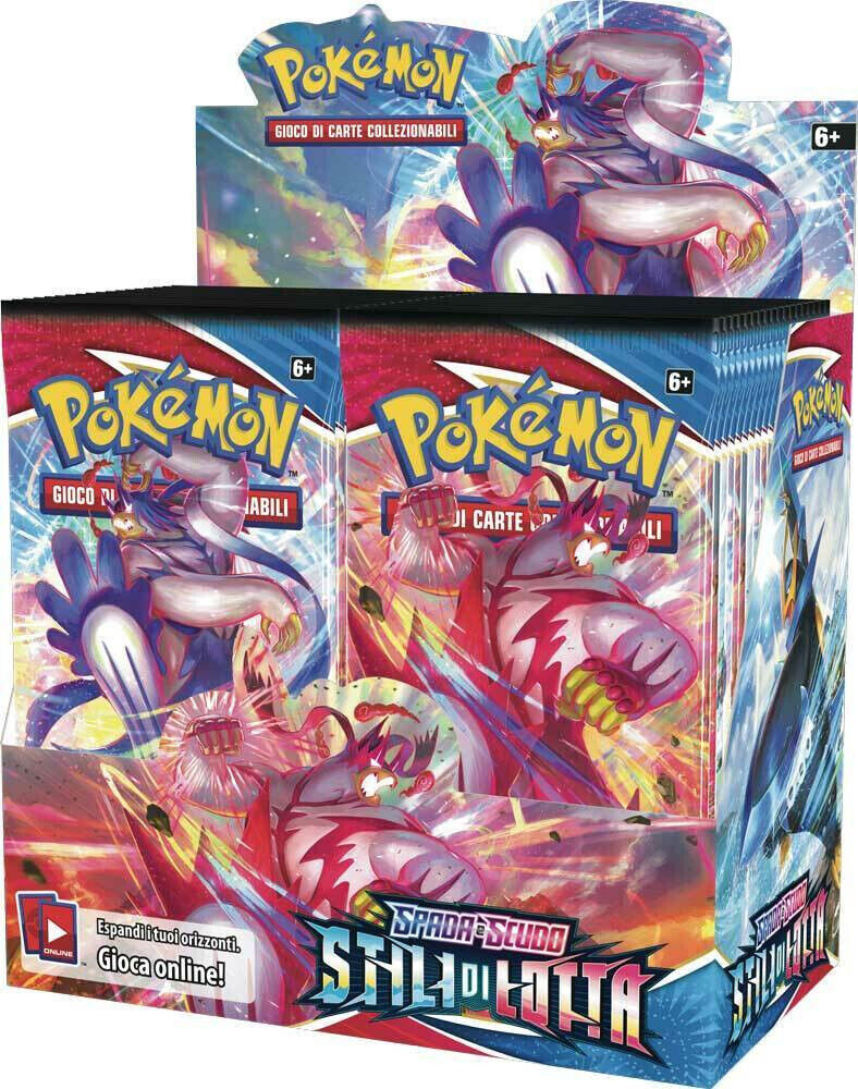 Box Display 36 Bustine Spada e Scudo - Stili di Lotta - ITA