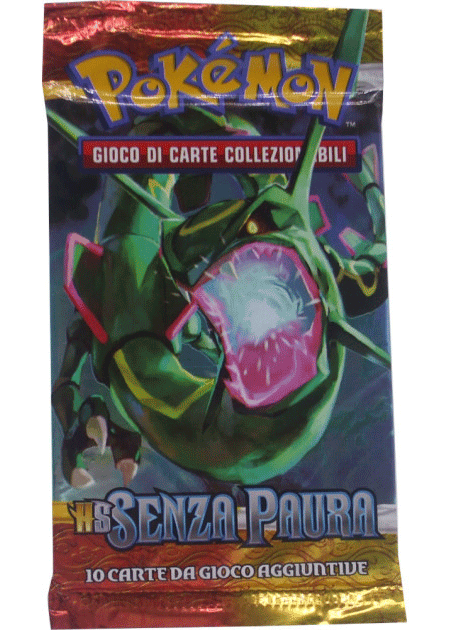 Bustina HeartGold e SoulSilver - Senza Paura - ITA - Artwork Casuale - 10 Carte POKEMON