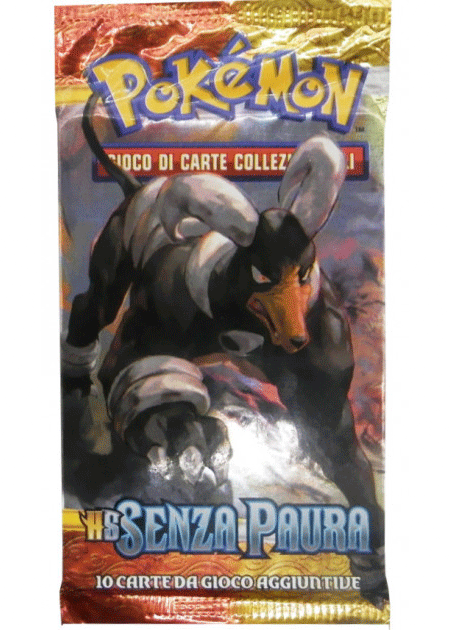 Bustina HeartGold e SoulSilver - Senza Paura - ITA - Artwork Casuale - 10 Carte POKEMON