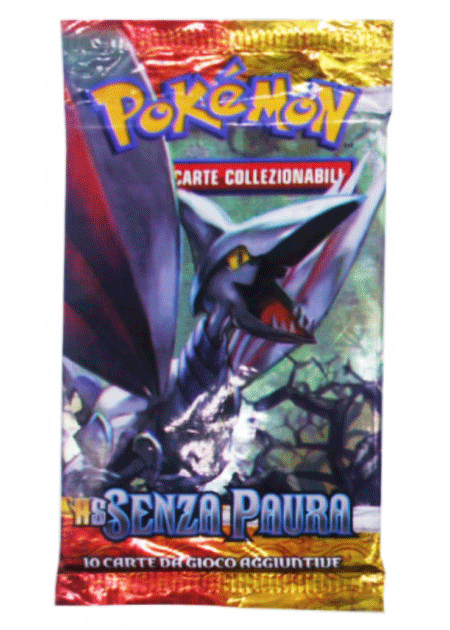 Bustina HeartGold e SoulSilver - Senza Paura - ITA - Artwork Casuale - 10 Carte POKEMON