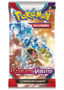 Bustina Scarlatto e Violetto - ITA - Artwork Casuale - 10 Carte POKEMON