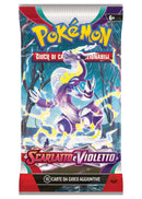 Bustina Scarlatto e Violetto - ITA - Artwork Casuale - 10 Carte POKEMON
