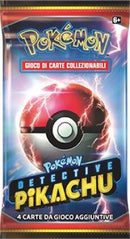 Bustina Sole e Luna - Detective Pikachu - ITA - 4 Carte POKEMON