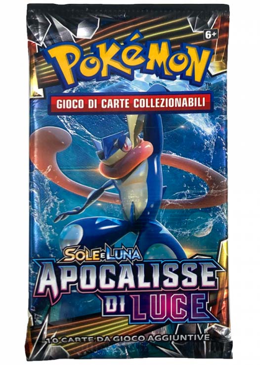 Bustina Sole e Luna - Apocalisse di Luce - ITA - Artwork Casuale - 10 Carte POKEMON