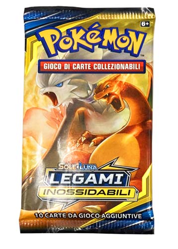 Bustina Sole e Luna - Legami Inossidabili - ITA - 10 Carte POKEMON