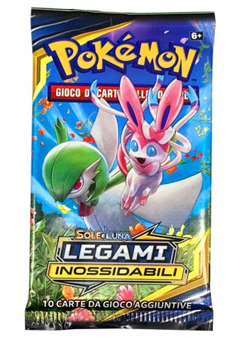 Bustina Sole e Luna - Legami Inossidabili - ITA - 10 Carte POKEMON