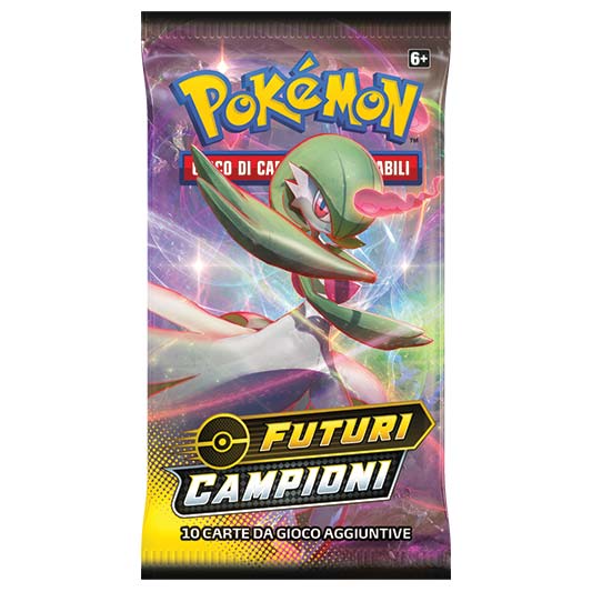 Bustina Spada e Scudo - Futuri Campioni - ITA - Artwork Casuale - 10 Carte POKEMON