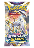 Bustina Sword and Shield - Brilliant Stars - ENG - Artwork Casuale - 10 Carte POKEMON