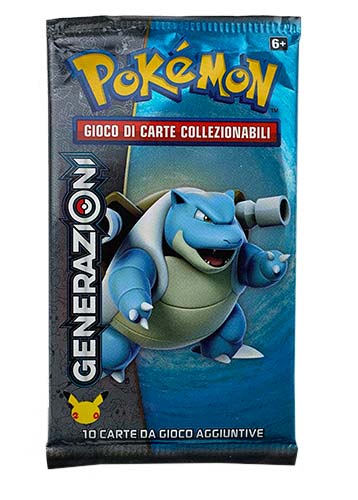 Bustina XY - Generazioni - ITA - Artwork Casuale - 10 Carte POKEMON