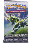 Bustina Nero e Bianco - ITA - Artwork Casuale - 10 Carte POKEMON