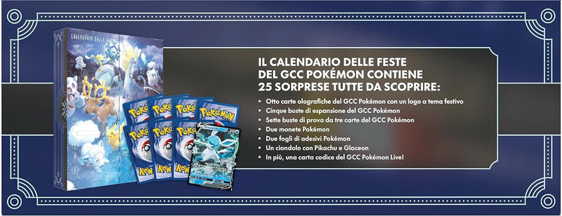 Calendario dell'avvento Carte pokemon 2023 - Scarlatto e Violetto - ITA