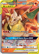 Charizard e Braixen Alleati 22/236 - ITA - Near Mint - Sole e Luna - Eclissi Cosmica - Carta Pokemon