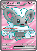Cinccino ex CRI 105/086 Ultra Rara - ITA - Near Mint - Megaevoluzione - Caos Nascente - Carta Pokemon