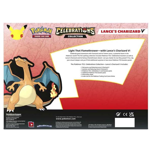 Lance's Charizard V Collection - Sword and Shield - Celebrations -  ENG