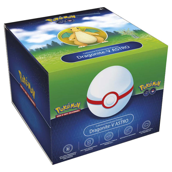 Collezione Portamazzo Premier Dragonite V ASTRO - Spada e Scudo - Pokemon GO - ITA