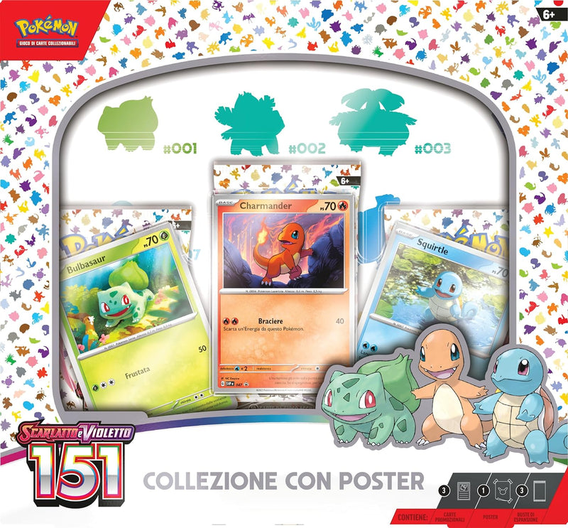 Collezione 151 con Poster - Scarlatto e Violetto - ITA