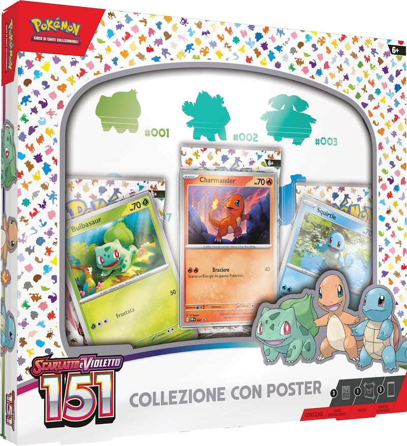 Collezione 151 con Poster - Scarlatto e Violetto - ITA