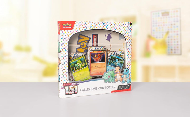 Collezione 151 con Poster - Scarlatto e Violetto - ITA