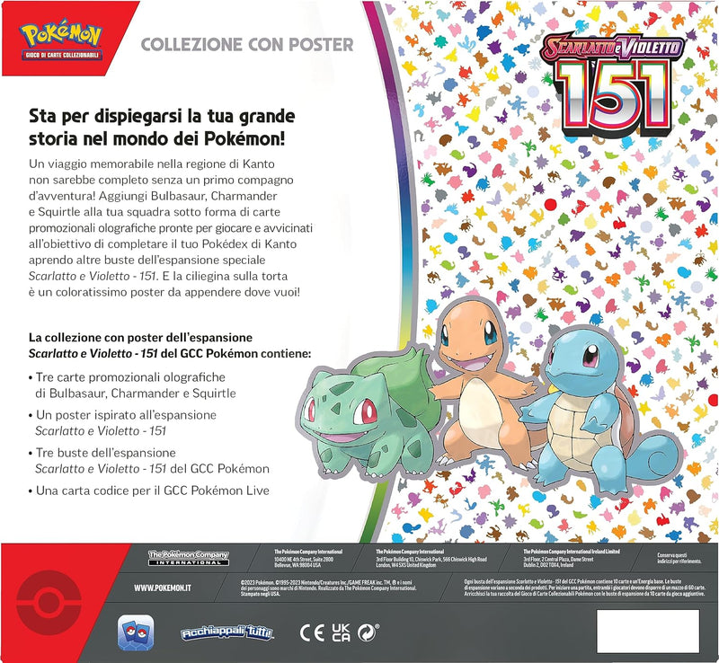 Collezione 151 con Poster - Scarlatto e Violetto - ITA