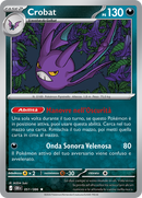 Crobat CRI 051/086 Non Comune Reverse Holo - ITA - Near Mint - Megaevoluzione - Caos Nascente - Carta Pokemon