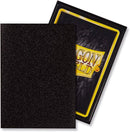 100 Bustine protettive Black Matte Sleeves DRAGON SHIELD Standard Size 66,5 x 92,5 mm Nero